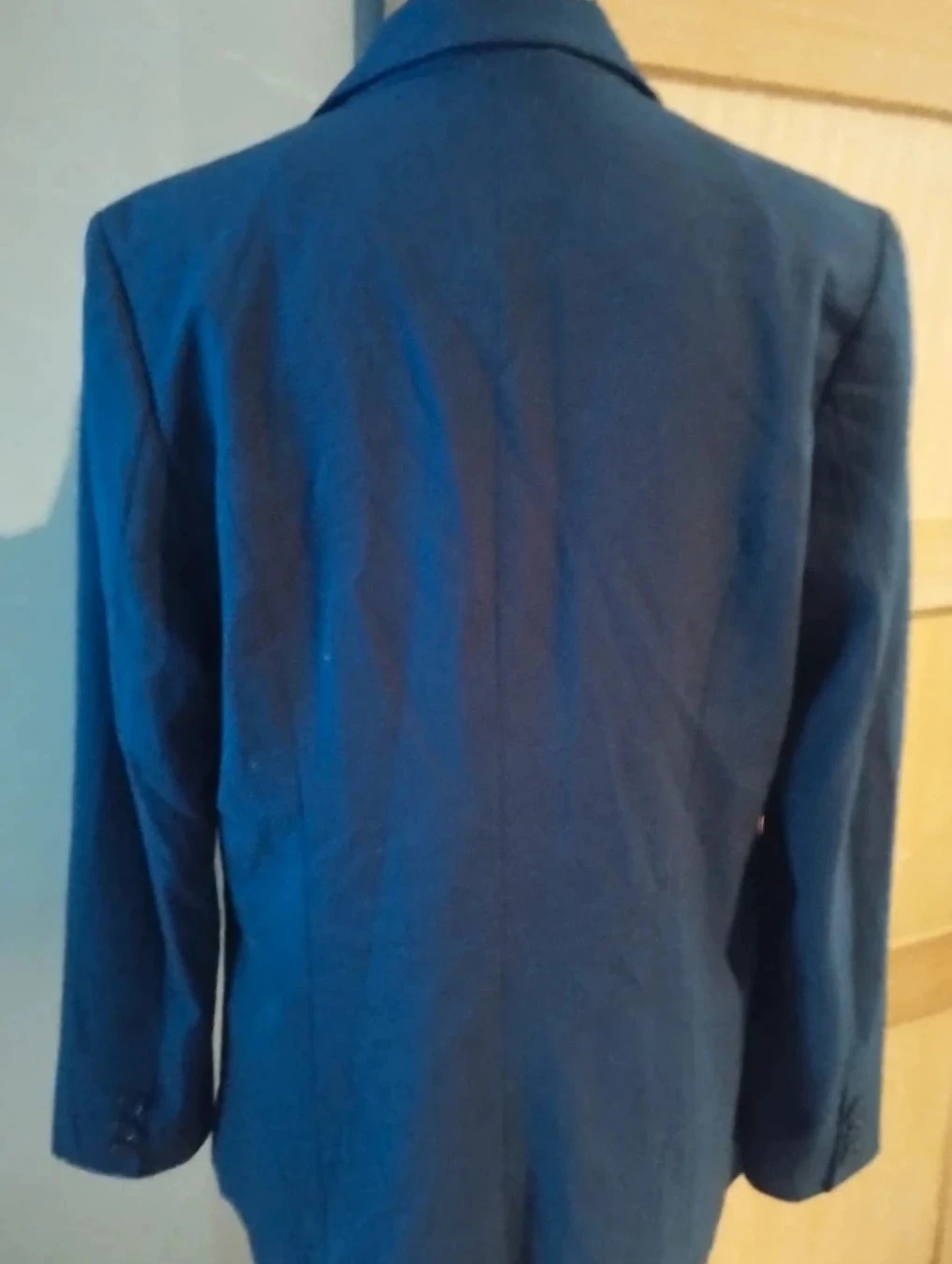 Navy blue lined jacket, Happy D by Damart Size 46 – photo 4